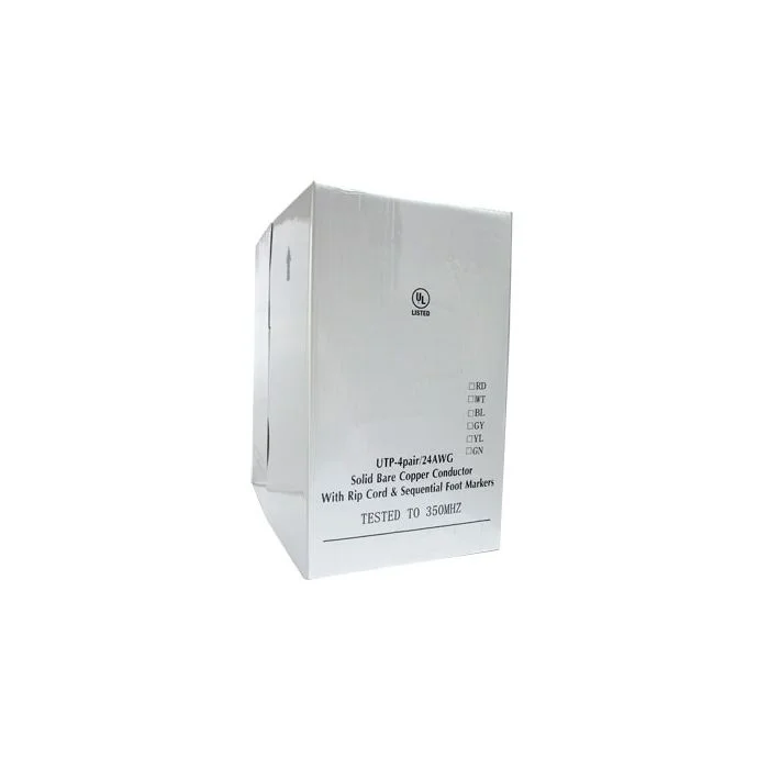 1000ft CAT5e Network Cable, Solid Copper
